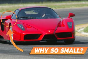 Pourquoi les rétroviseurs de la Ferrari Enzo ne correspondent pas