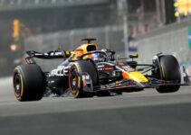 Aile arrière incorrecte Red Bull à Las Vegas