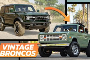 Ford poursuit une entreprise pour avoir échangé les nouveaux Broncos avec le design du Bronco classique