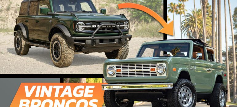 Ford poursuit une entreprise pour avoir échangé les nouveaux Broncos avec le design du Bronco classique