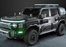 Land Cruiser customisé par la nouvelle branche d'accessoires de Toyota: une vraie réussite