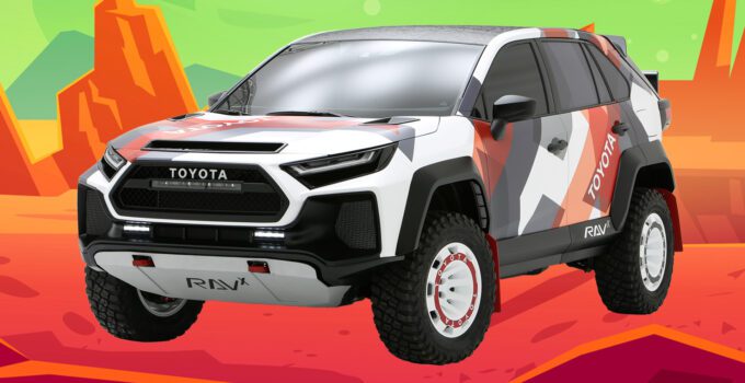 Le Toyota RAV-X, concept car polyvalent ultime.