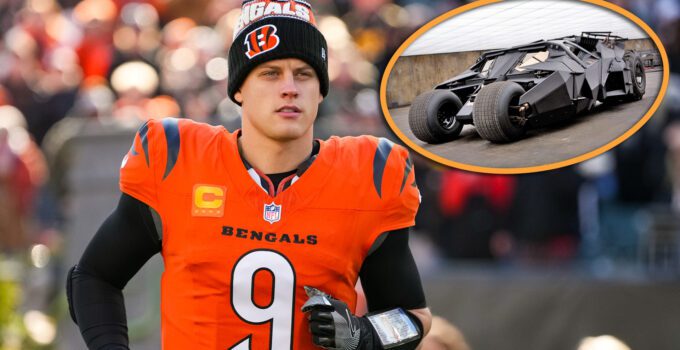 Joe Burrow, QB des Bengals, achète une Batmobile à 3 millions de dollars