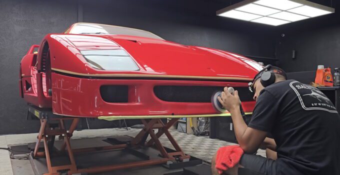 Rénovation Ferrari F40 30 jours, $10,000 : le résultat