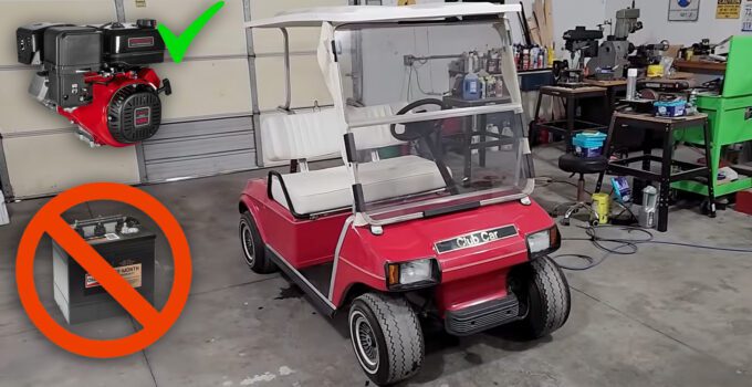 Sauvegardez les chariots de golf électriques avec le powertrain hybride DIY de Harbor Freight