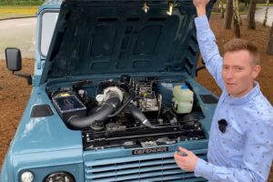 Swap moteur turbodiesel sur Land Rover Defender vintage