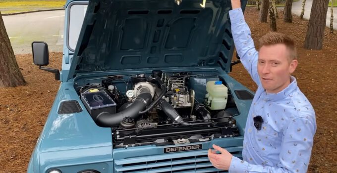 Swap moteur turbodiesel sur Land Rover Defender vintage