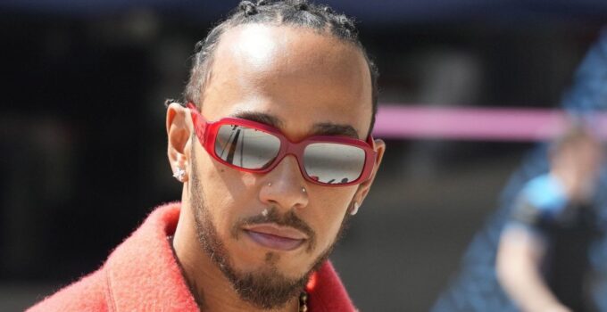 Arrivée de Lewis Hamilton à Maranello pour son premier jour chez Ferrari