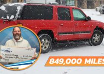 Iowa man drives 849,000-mile Chevy Suburban for lottery win