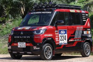 Le puissant soutien Mitsubishi Rally Kei Van est là, pas de crainte