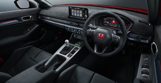 Nouvelle Civic Type R Honda : Intérieur sobre !