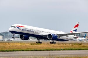 Record vitesse presque battu par vol British Airways à cause de tempête au Royaume-Uni