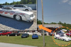 Légende locale : Bubble-Top Oldsmobile sur Copart