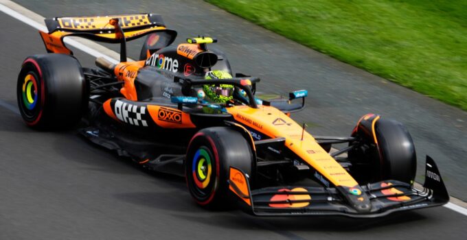 Pole position pour Lando Norris de McLaren au Grand Prix d'Australie