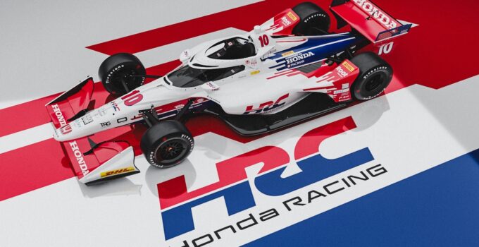 IndyCar : Honda arbore une superbe livrée HRC ce week-end.